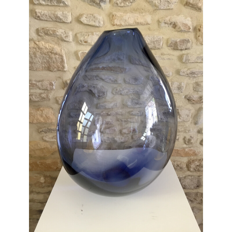 Vase vintage par Per Lutken pour Holmegaard