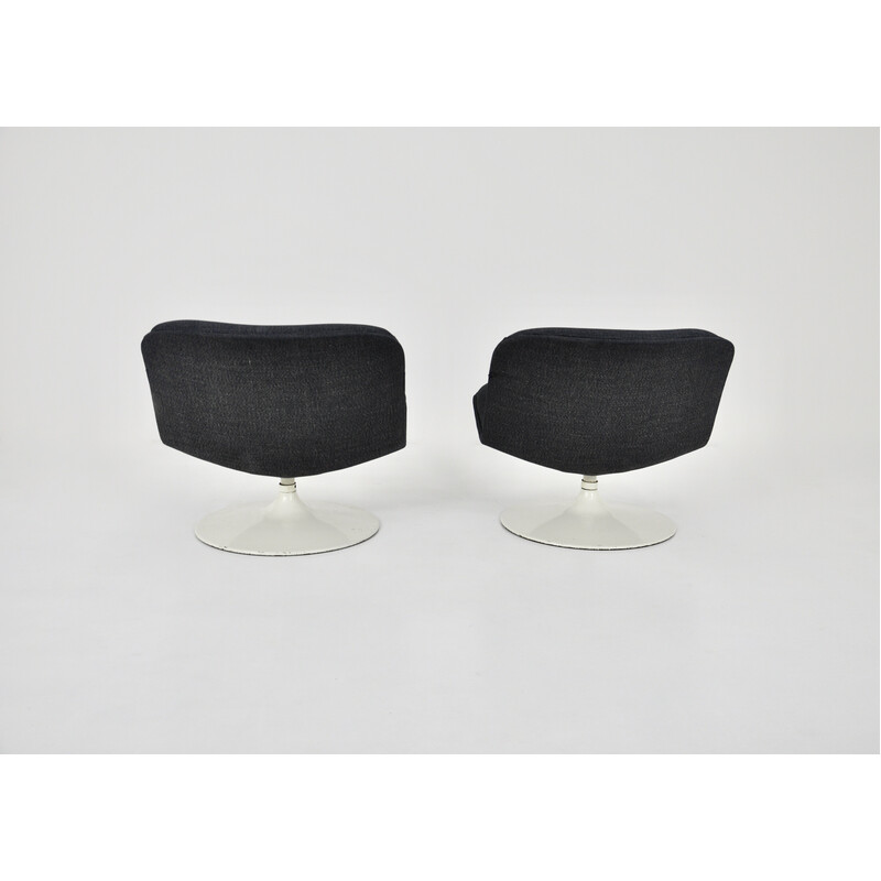 Pair of vintage F504 armchairs by Geoffrey Harcourt for Artifort, 1960