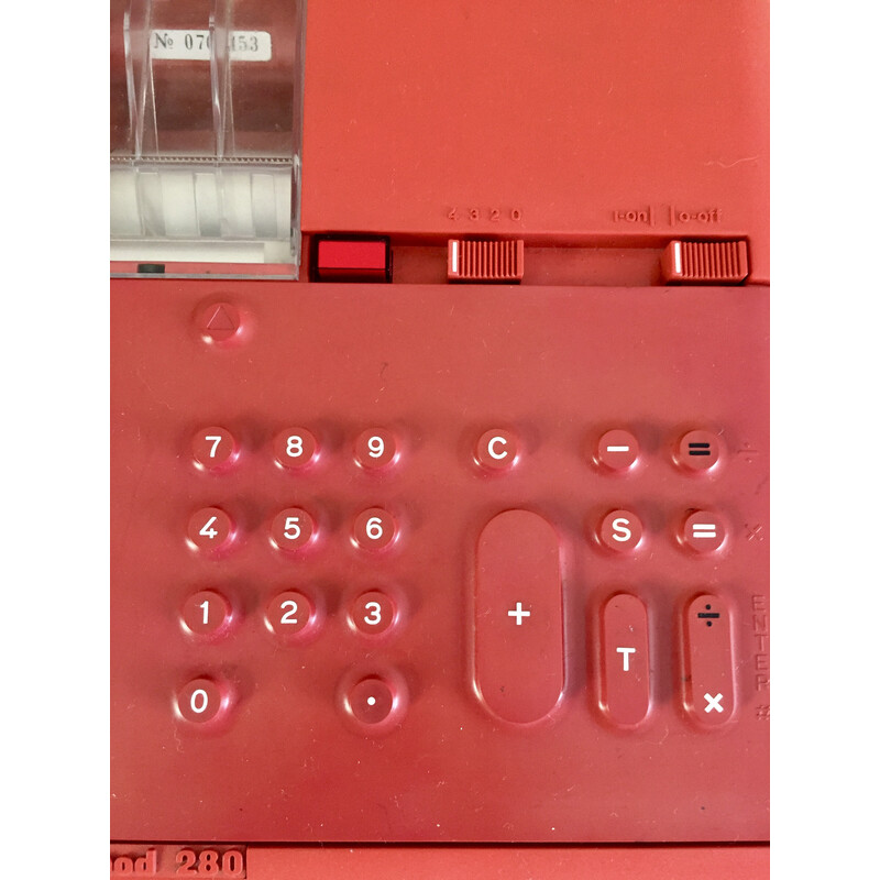 Vintage calculator Divisumma 28 by Mario Bellini, 1972
