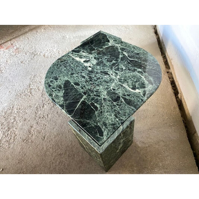 Table basse vintage en marbre de chez Roche Bobois, 1970