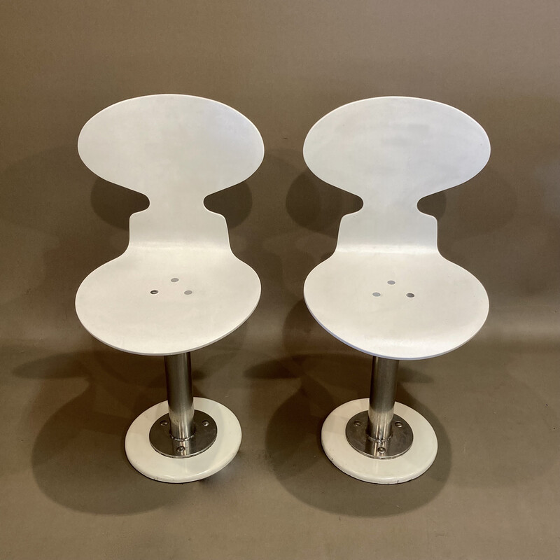 Pair of vintage chairs by Arne Jacobsen, 1960