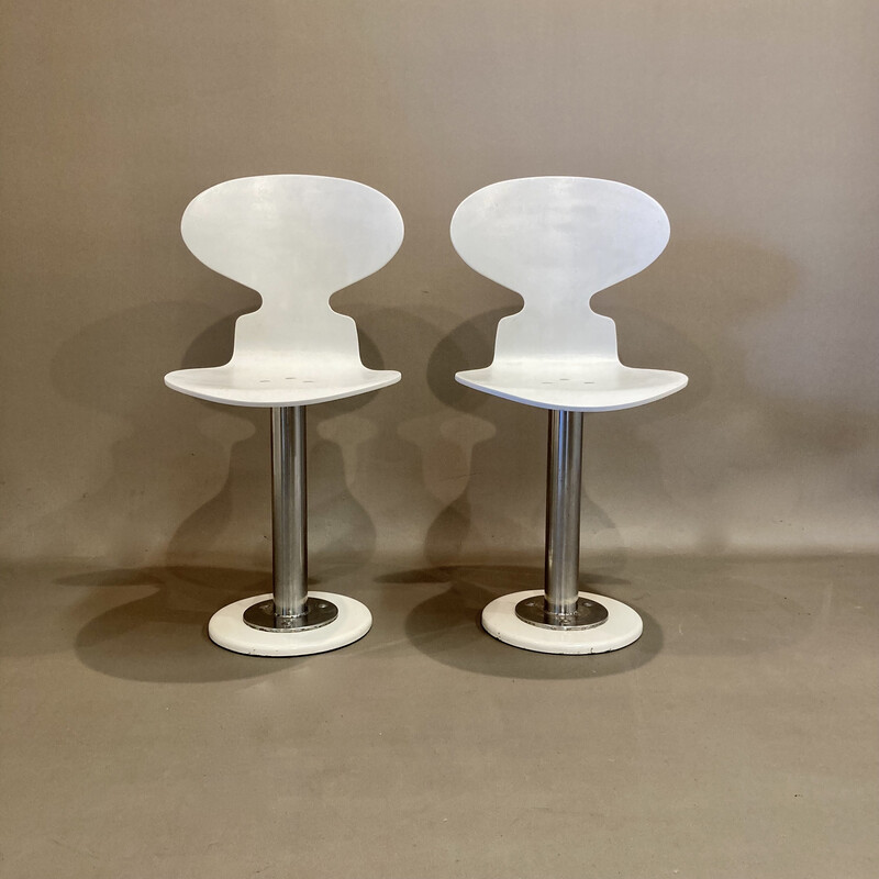 Ein Paar Vintage-Stühle von Arne Jacobsen, 1960