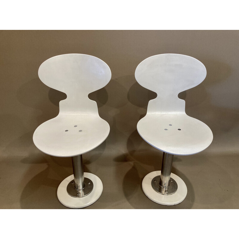 Paire de chaises vintage par Arne Jacobsen, 1960