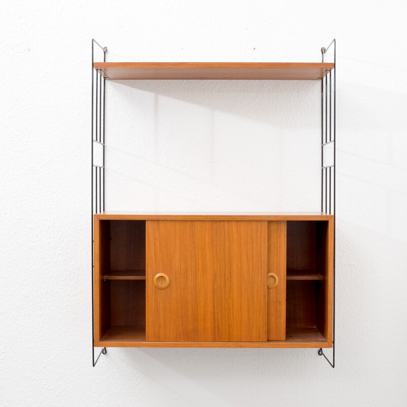 Wall cabinet "WHB" in walnut - 1960s