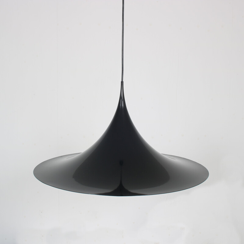 Lampada a sospensione vintage "Semi" di Claus Bonderup e Thorsten Thorup per Fog e Morup, Danimarca 1960