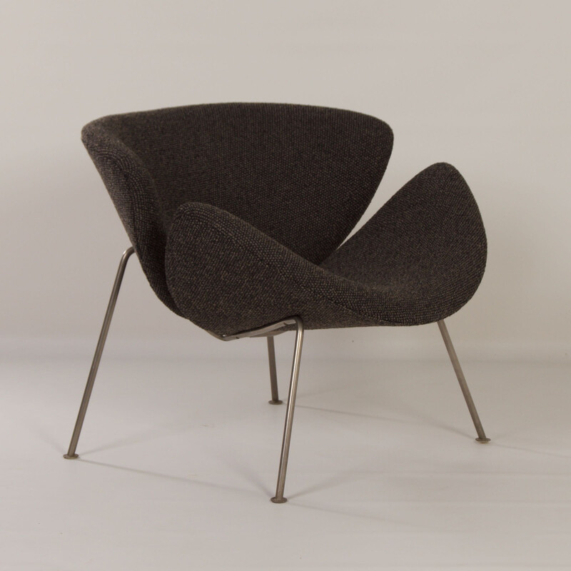 Fauteuil vintage en tranches d'orange par Pierre Paulin pour Artifort, 1960