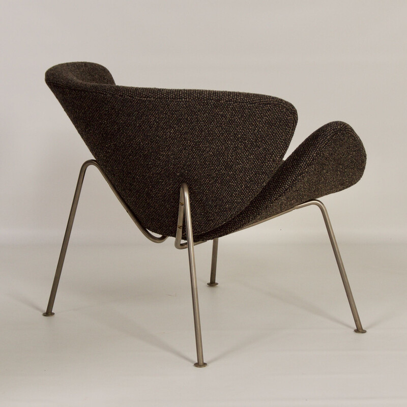 Vintage fauteuil in oranje slice van Pierre Paulin voor Artifort, 1960