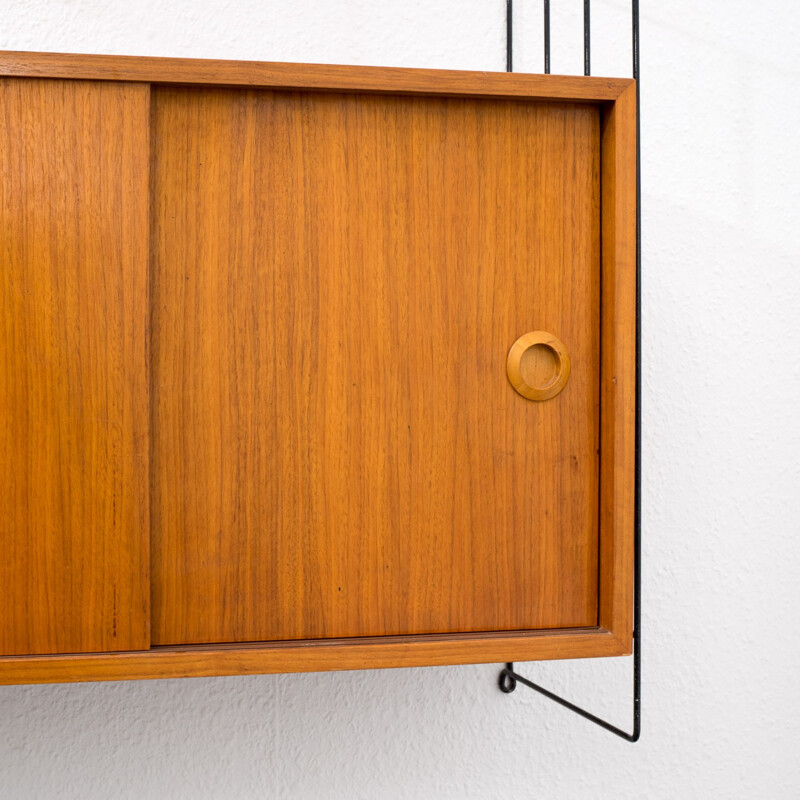 Wall cabinet "WHB" in walnut - 1960s