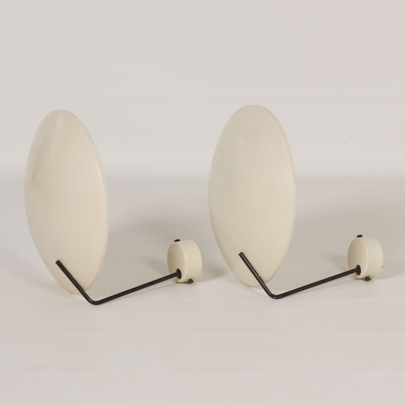 Pair of vintage wall lamps by Bruno Gatta for Stilnovo, 1960s