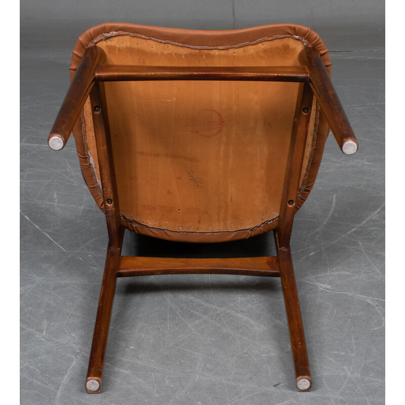 Vintage armchair model 107 by Hans Olsen for Bramin, Denmark 1960