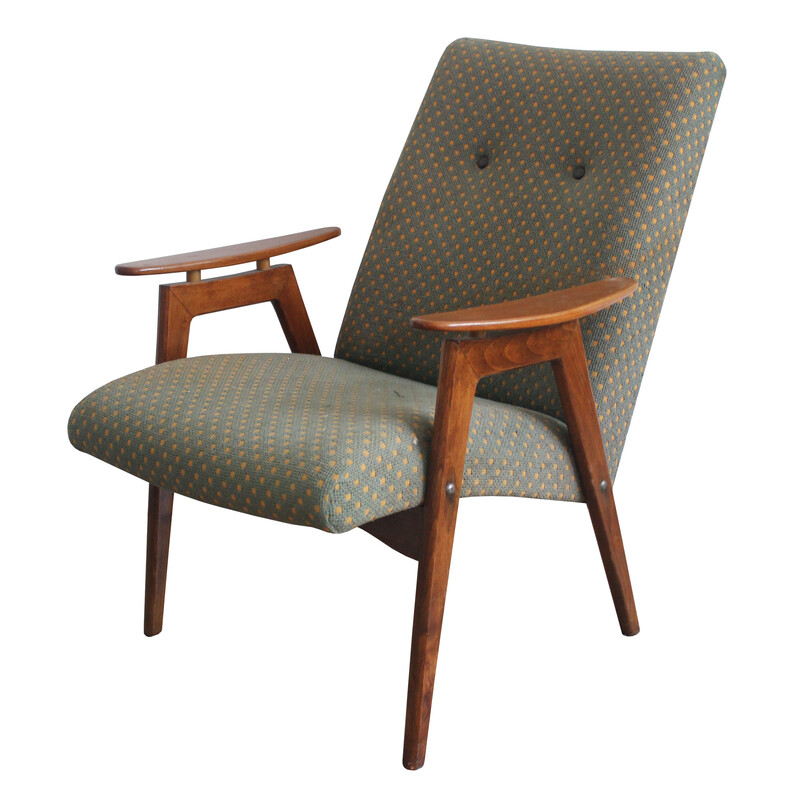 Vintage fauteuil model 6950 van Jaroslav Smidek voor Ton, 1960