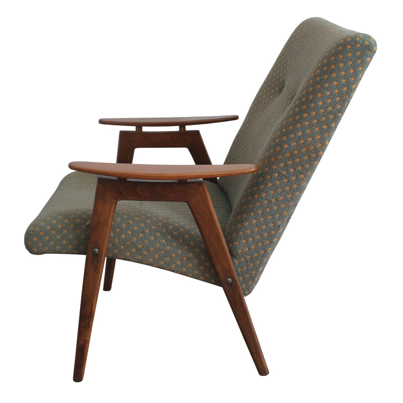 Vintage fauteuil model 6950 van Jaroslav Smidek voor Ton, 1960