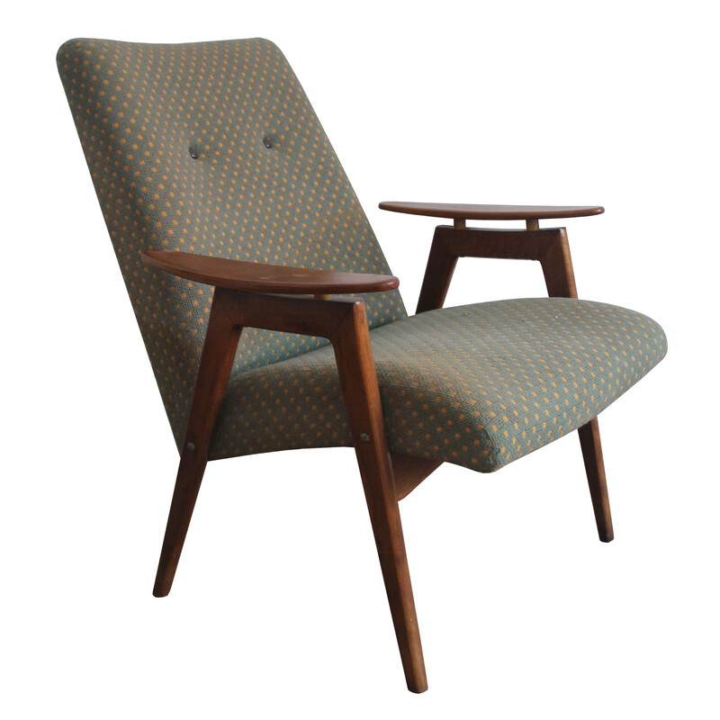 Vintage fauteuil model 6950 van Jaroslav Smidek voor Ton, 1960