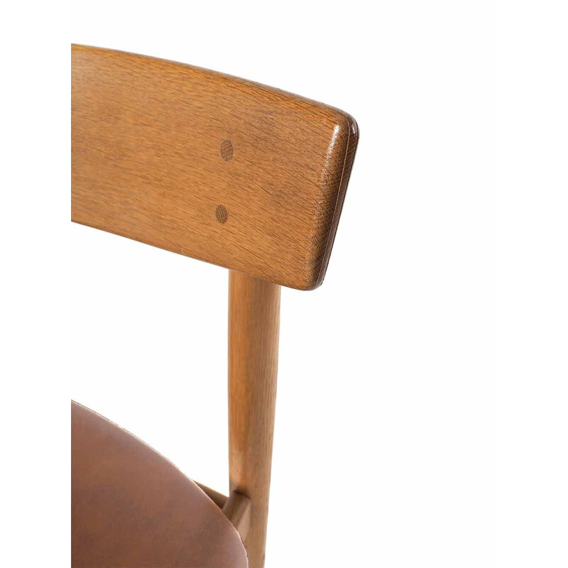 Paire de chaises vintage de Borge Mogensen pour Karl Andersson et Soner, 1955