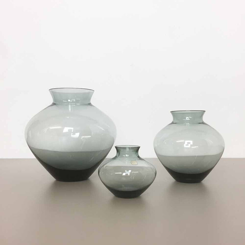 Set of 3 Turmalin Vases WMF, Wilhelm WAGENFELD - 1960s