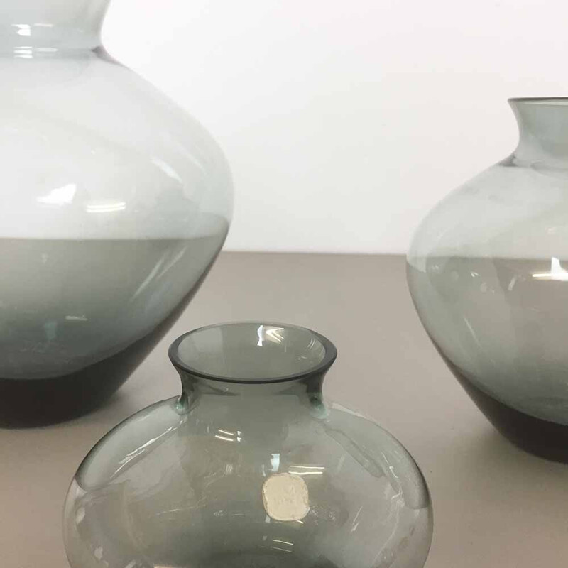 Set of 3 Turmalin Vases WMF, Wilhelm WAGENFELD - 1960s