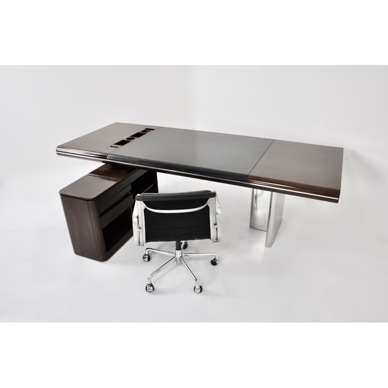 Vintage Italian desk by Hans von Klier for Skipper, 1970