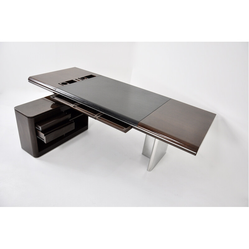 Vintage Italian desk by Hans von Klier for Skipper, 1970