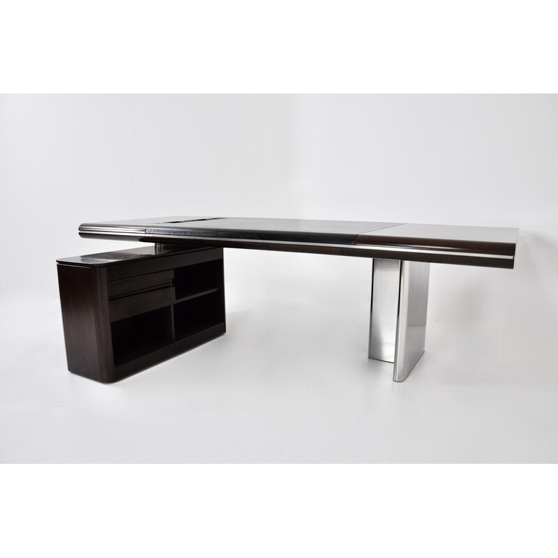 Vintage Italian desk by Hans von Klier for Skipper, 1970