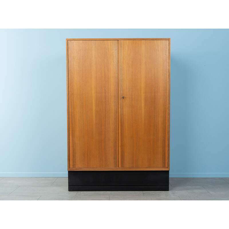 Vintage cabinet in walnut with two doors, Germany 1950s