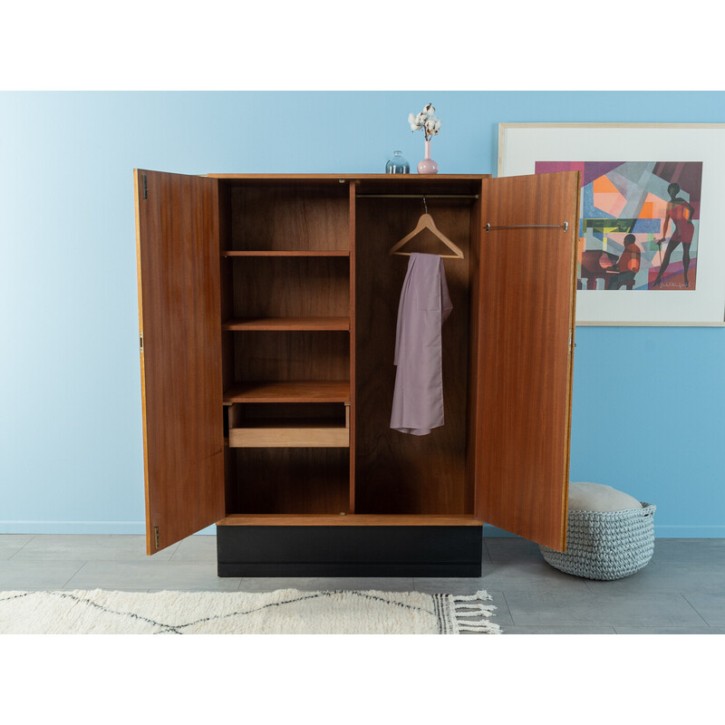 Vintage cabinet in walnut with two doors, Germany 1950s