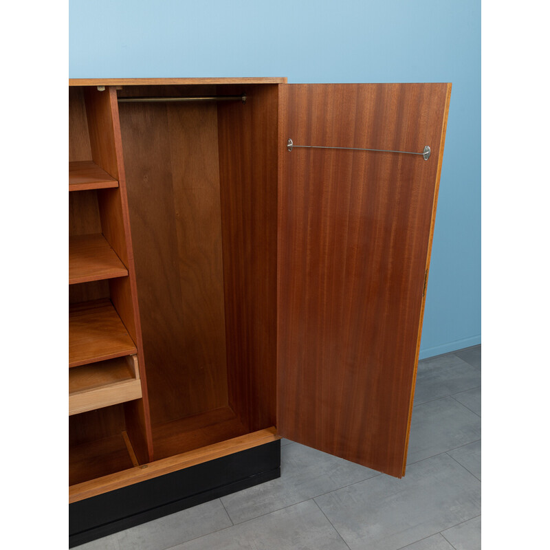 Vintage cabinet in walnut with two doors, Germany 1950s