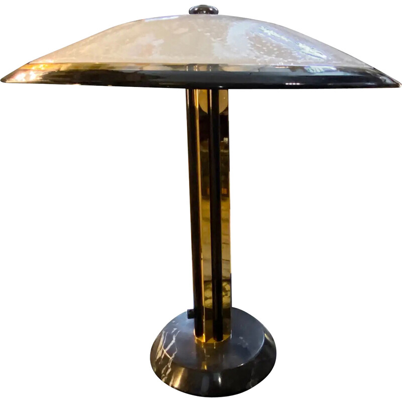 Lampe de table italienne - laiton hollywood regency