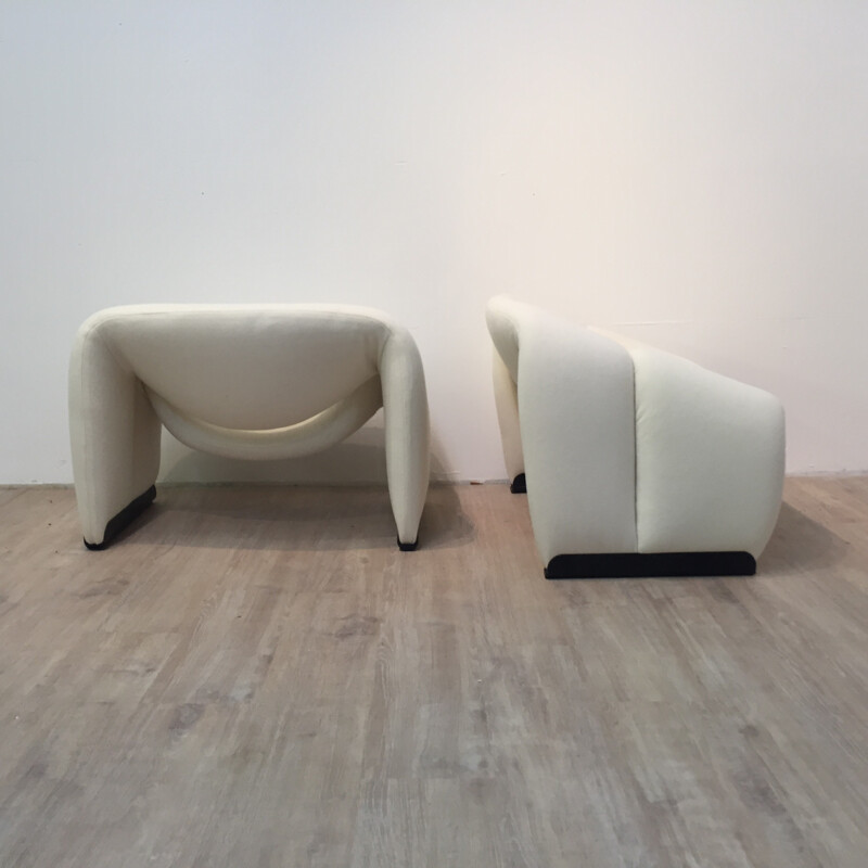 Paire de fauteuils "groovy" Artifort, Pierre PAULIN - 1970