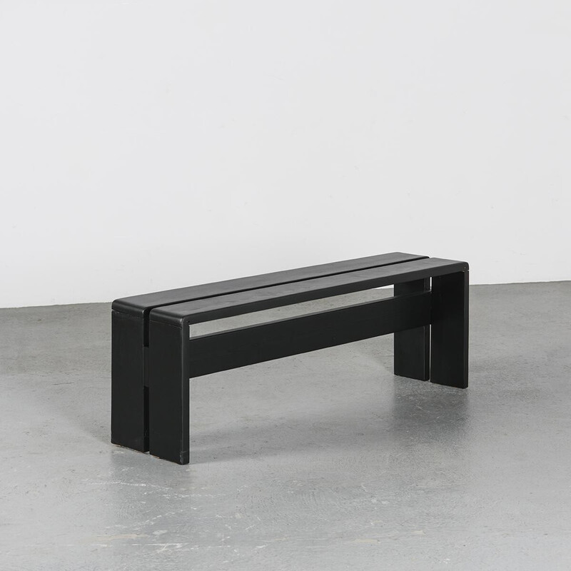 Vintage bench from Les Arcs 1800, France 1970