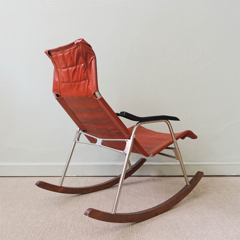 Silla plegable japonesa vintage de Takeshi Nii, 1950