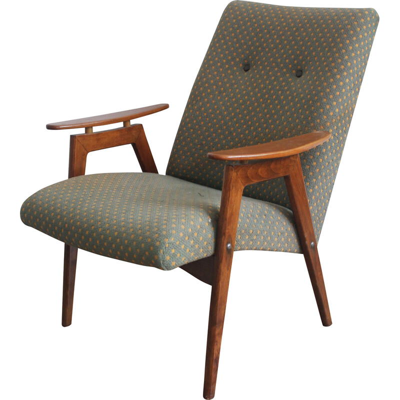 Vintage fauteuil model 6950 van Jaroslav Smidek voor Ton, 1960