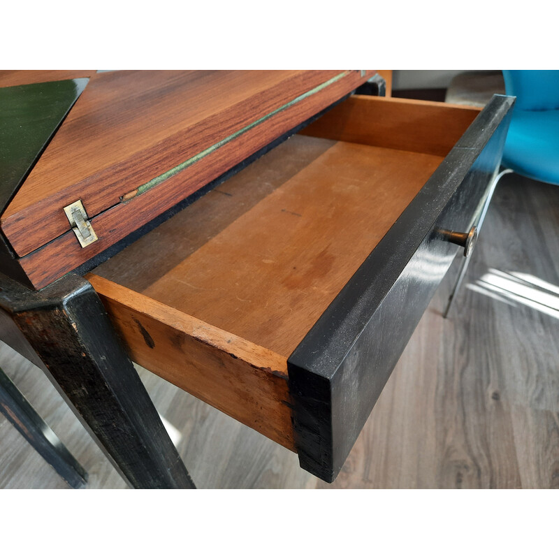 Vintage mahogany game table