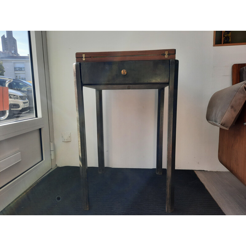 Vintage mahogany game table