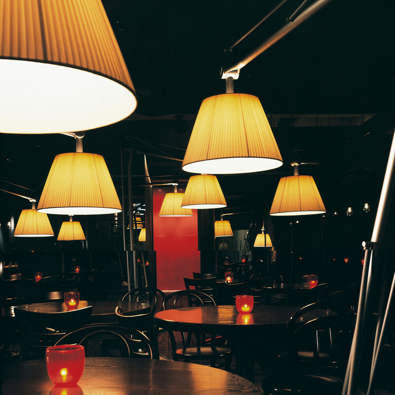 Superarchimoon vintage vloerlamp van Philippe Starck voor Flos, Italië