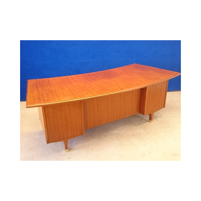 Ed Ordo Scandinavian vintage desk in teak - 1960s