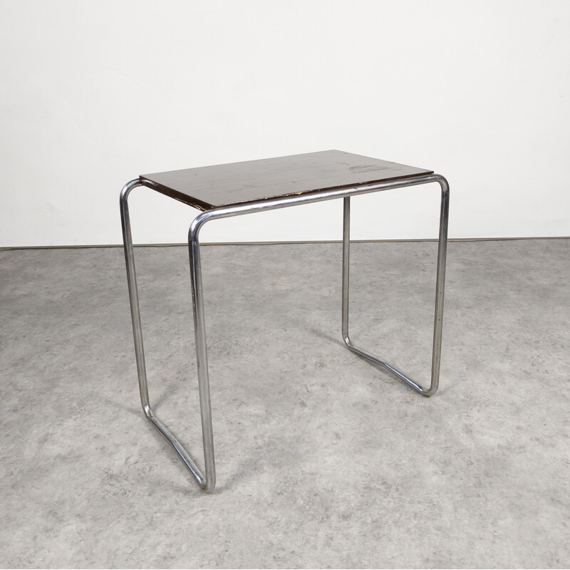 Table d'appoint vintage Thonet B 9 par Marcel Breuer