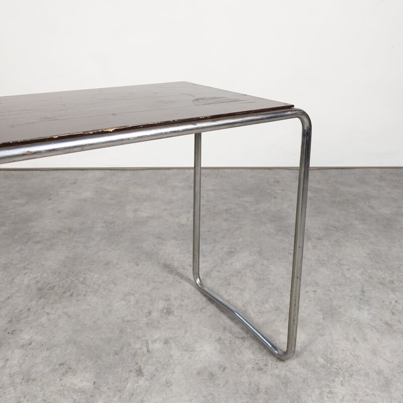 Vintage Thonet B 9 side table by Marcel Breuer