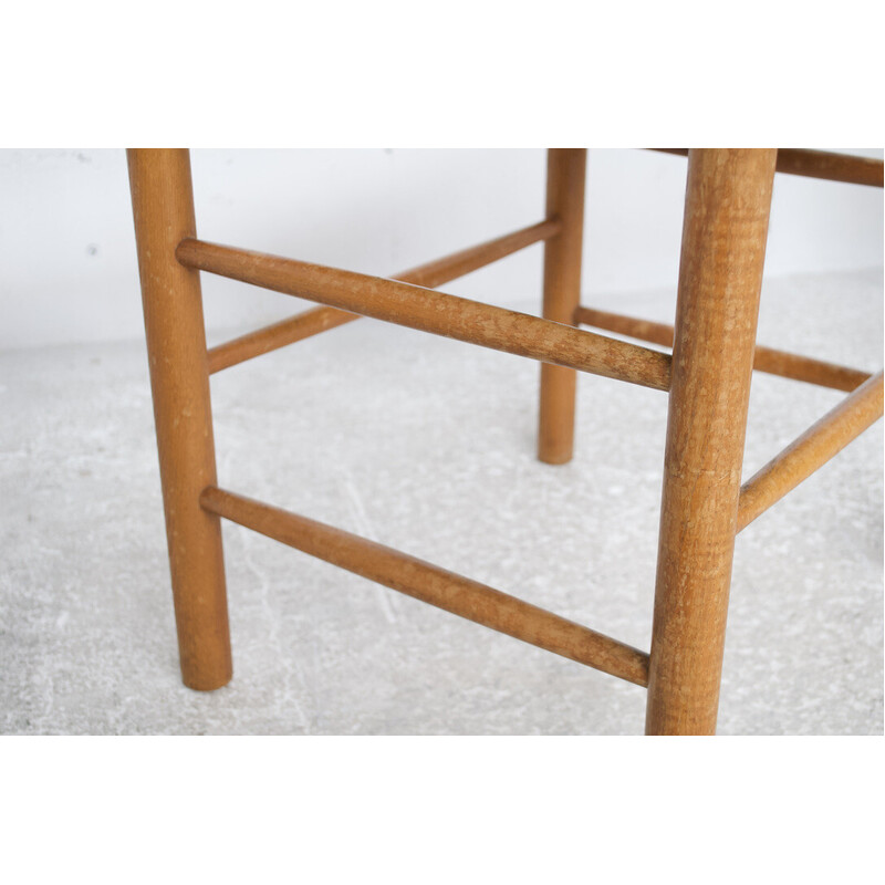 Lot de 4 chaises vintage Dordogne par Robert Sentou, 1960