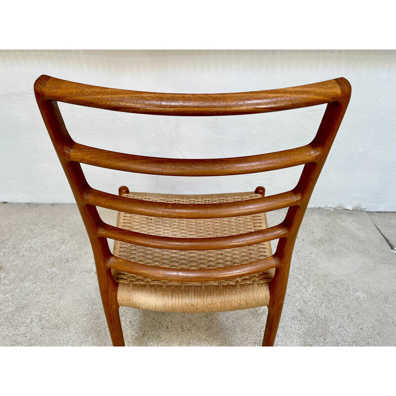 Dänischer Vintage-Stuhl aus Teakholz Modell 82 von Niels O. Møller für J.L. Møllers, 1960