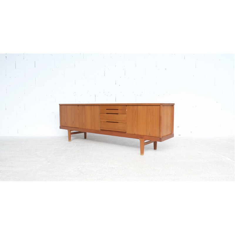 Credenza vintage in teak di Henning kjaernulf per K/S Mobelbafrik, 1960