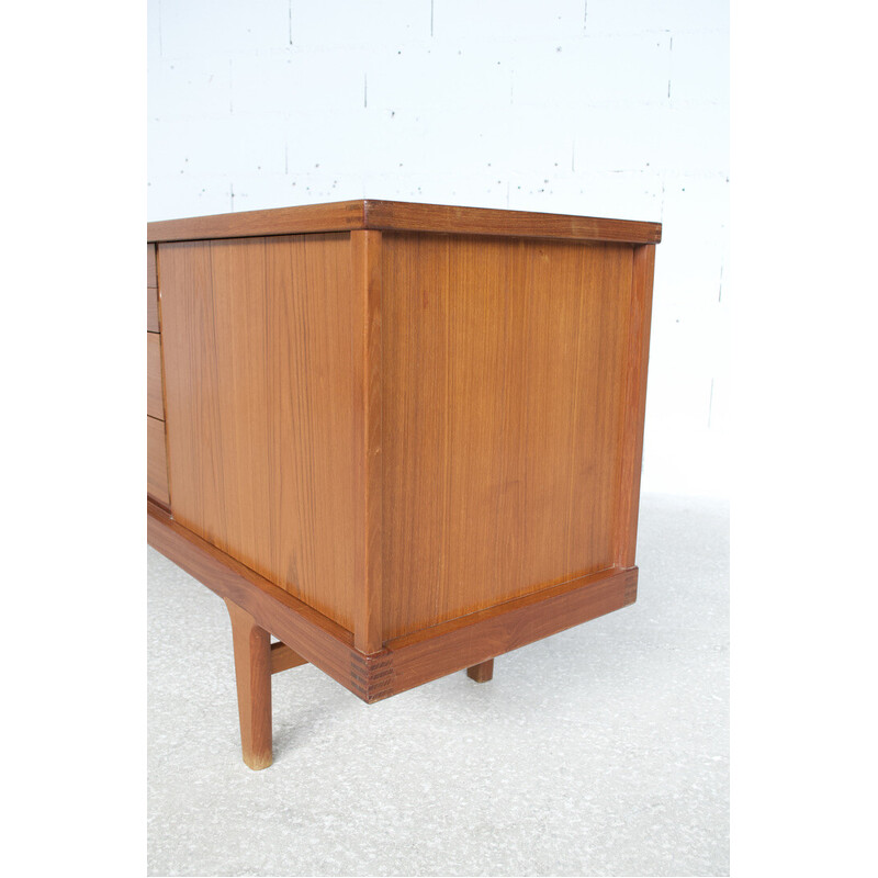 Credenza vintage in teak di Henning kjaernulf per K/S Mobelbafrik, 1960