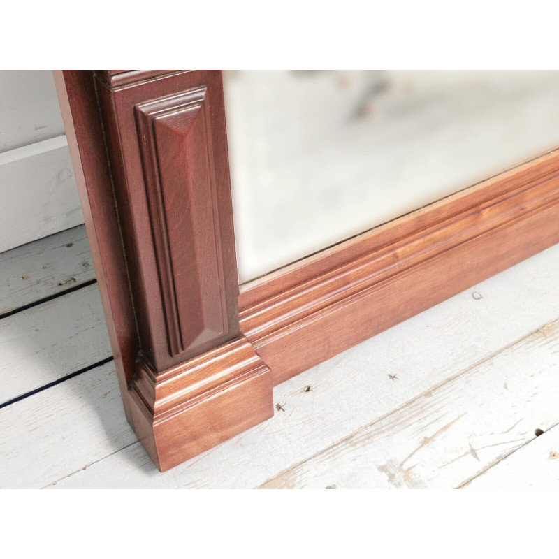 Vintage mahogany Victorian Pub mirror