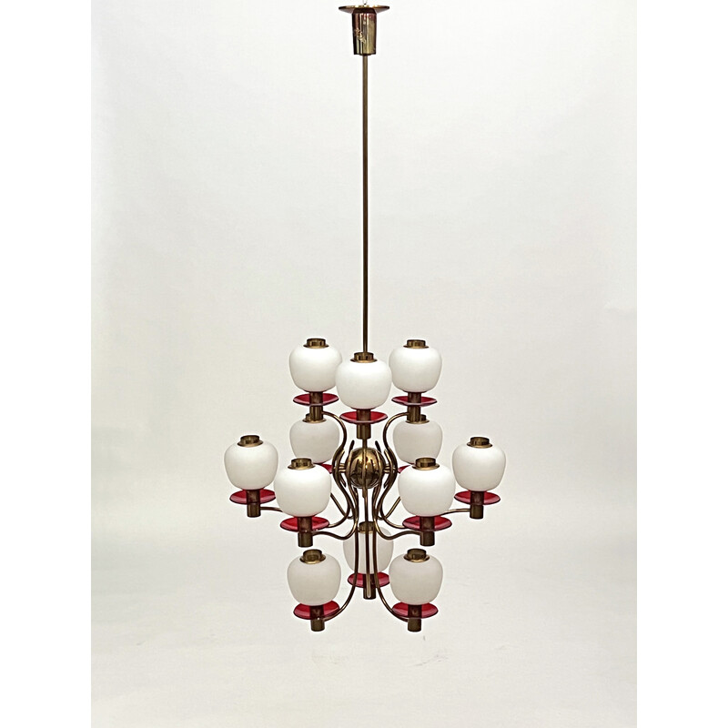 Candelabro vintage de Angelo Lelii para Arredoluce, 1957