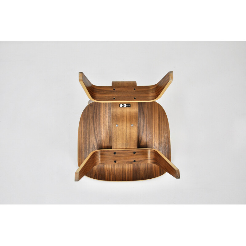 Sillón vintage de madera contrachapada Lcw de Charles Eames para Herman Miller, 1950