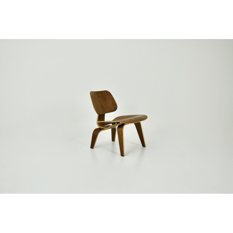 Vintage Lcw multiplex fauteuil van Charles Eames voor Herman Miller, 1950