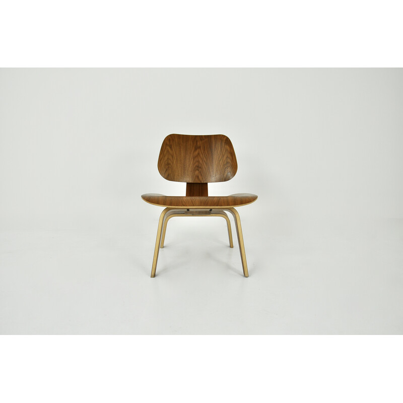 Vintage plywood armchair Lcw by Charles Eames for Herman Miller, 1950