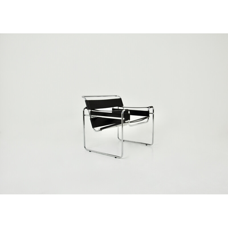 Vintage-Sessel Wassily von Marcel Breuer für Gavina, 1970