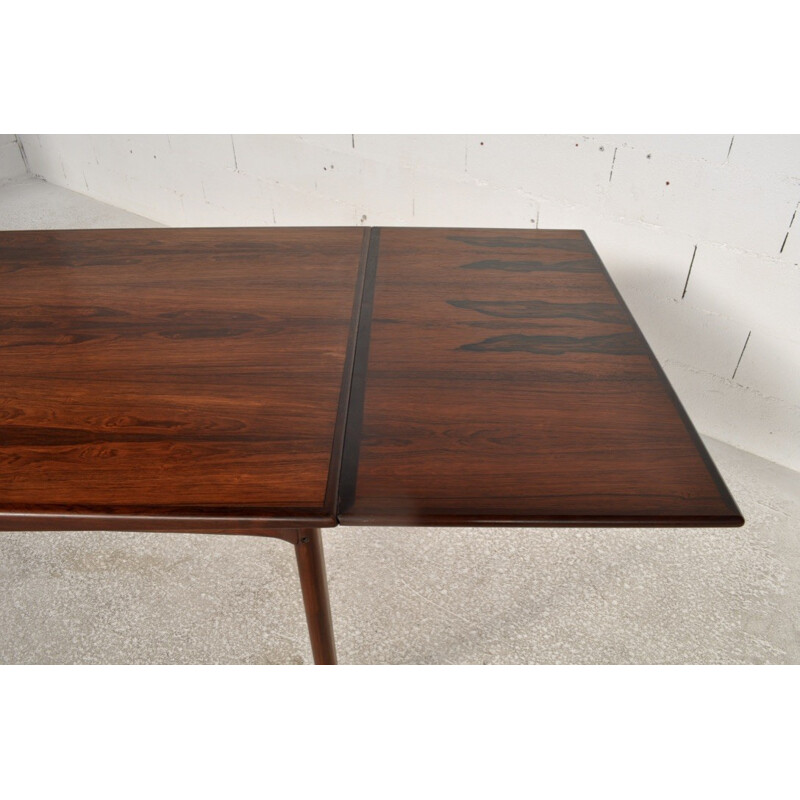 Aerthoj Jensen & Molholm Herning rosewoood dining table Aerthoj JENSEN & Tage MOLHOLM - 1950s