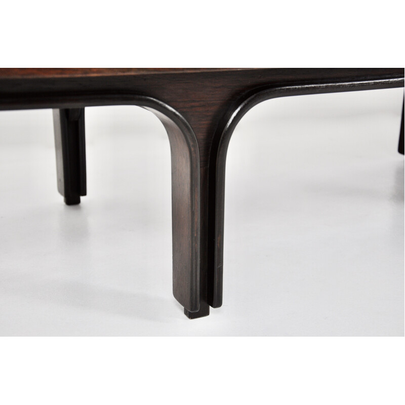 Tafel basse vintage van Gianfranco Frattini voor Bernini, 1960