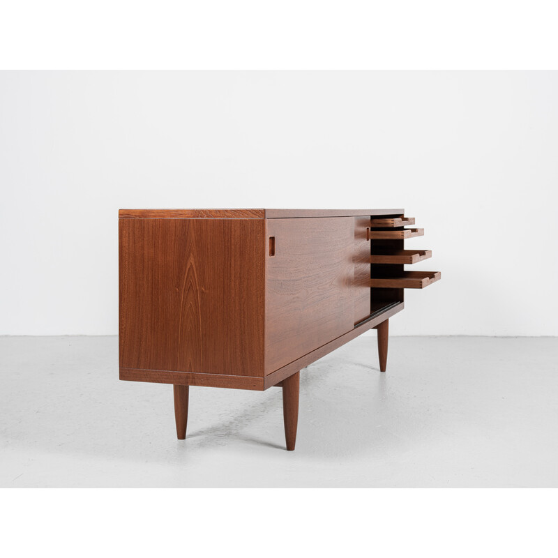 Enfilade danois vintage en teck de Niels Otto Møller pour J.L. Møller, 1960